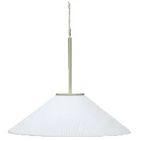 Bilde av Hübsch Solid taklampe 44 cm, sand/hvit Lampe