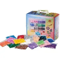 Bilde av HAMA - Beads - Large Storage box w/ Midi beads&16 compartments (6761) - Leker