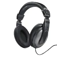 Bilde av HAMA Hodetelefon Shell Over-Ear Kablet Svart Over-ear øretelefon (stor),Elektronikk