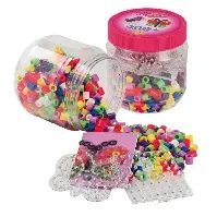 Bilde av HAMA - Maxi beads 400 beads + 2 pin plates (388791) - Leker