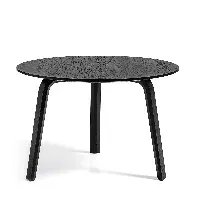 Bilde av HAY - Bella Coffee Table,Ø60 x H39 cm - Black Lacquered Oak - Hjemme og kjøkken