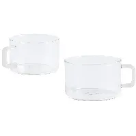 Bilde av HAY Brew Cup Jade, White, 2-pakning Glass