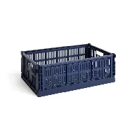Bilde av HAY - Colour Crate L - Dark Blue - Hjemme og kjøkken