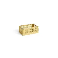 Bilde av HAY - Colour Crate S - Golden Yellow - Hjemme og kjøkken