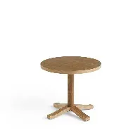 Bilde av HAY - Pastis Coffee Table,Ø46 x H40 cm - Lacquered Walnut - Hjemme og kjøkken
