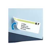 Bilde av HERMA Spesial - Papir - matt - flyttbar selvklebende - hvit - 99,1 x 38,1 mm 350 etikett(er) (25 ark x 14) adresseetiketter Papir & Emballasje - Emballasje - Etiketter og etiketter