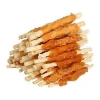 Bilde av HILTON Chicken wrap white rawhide stick - Hundegodbidder - 500 g Kjæledyr - Hund - Snacks til hund