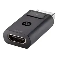 Bilde av HP DisplayPort to HDMI Adapter - Video adapter - DisplayPort hann til HDMI hunn - for EliteBook 8770 ProBook 64X G4, 650 G5 ZBook 14 G2, 14u G4, 15 G2, 15u G2, 15u G4, 17 G3 PC-Komponenter - Skjermkort & Tilbehør - USB skjermkort