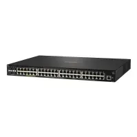 Bilde av HPE Aruba 2930F 48G PoE+ 4SFP - Switch - L3 - Styrt - 48 x 10/100/1000 (PoE+) + 4 x Gigabit SFP (opplink) - rackmonterbar - PoE+ (740 W) PC tilbehør - Nettverk - Switcher