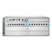 Bilde av HPE Aruba 5406R 8-port 1/2.5/5/10GBASE-T PoE+ / 8-port SFP+ (No PSU) v3 zl2 - Switch - Styrt - 8 x 1 Gigabit / 10 Gigabit SFP+ + 8 x 1/2.5/5/10GBase-T (PoE+) - rackmonterbar - PoE+ PC tilbehør - Nettverk - Switcher