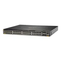 Bilde av HPE Aruba 6300M - Switch - L3 - Styrt - 48 x 10/100/1000 (PoE+) + 4 x 1 Gigabit / 10 Gigabit / 25 Gigabit / 50 Gigabit SFP56 (opplink / stabling) - front og side til bakside - rackmonterbar - PoE+ (1440 W) PC tilbehør - Nettverk - Switcher