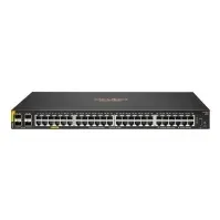 Bilde av HPE Aruba Networking CX 6000 48G Class4 PoE 4SFP 740W Switch - Switch - L3 - Styrt - 48 x 10/100/1000 (PoE+) + 4 x Gigabit SFP (opplink) - rackmonterbar - PoE+ (740 W) - for CX 6000 48G Class4 PoE 4SFP 740W Switch PC tilbehør - Nettverk - Switcher