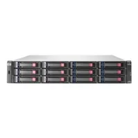 Bilde av HPE StorageWorks Modular Smart Array 2012 - Lagerskap - 12 brønner - HDD 0 - kan monteres i rack Servere