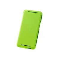 Bilde av HTC Flip Case with Stand HC V841 - Beskyttende deksel for mobiltelefon - grønn - for HTC One Tele & GPS - Mobilt tilbehør - Deksler og vesker