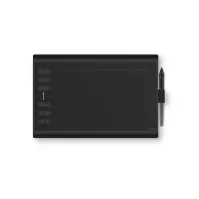 Bilde av HUION H1060P, Koblet med ledninger (ikke trådløs), 5080 Ipi, 250 x 160 mm, USB, 1,5 cm, Sort PC tilbehør - Mus og tastatur - Tegnebrett