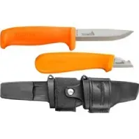 Bilde av HULTAFORS Knive i dobbelskede HVK-ELK, Elkniv højrehåndet og håndværkerkniv Klær og beskyttelse - Arbeidsklær - Undertøy