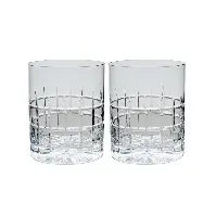 Bilde av Hadeland Glassverk Kube Whiskyglass 35 cl 2-pk Hjem og hage - Kjøkken og spisestue - Servise og bestikk - Drikkeglass