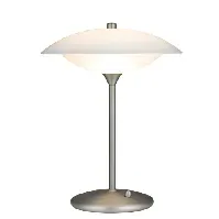 Bilde av Halo Design Baroni bordlampe, børstet stål Bordlampe