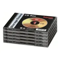 Bilde av Hama - CD-cover - gjennomsiktig (en pakke 5) PC-Komponenter - Harddisk og lagring - Medie oppbevaring