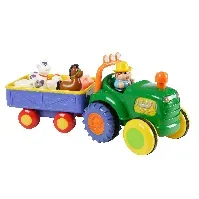 Bilde av Happy Baby - Farm Tractor with trailer (502038) - Leker