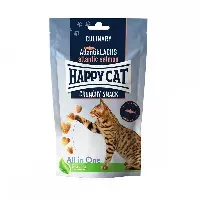 Bilde av Happy Cat Crunchy Kattgodis Laks og Erter 70 g Katt - Kattegodteri