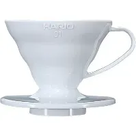 Bilde av Hario 1 Cup Dripper V60 Hvit keramikk Kaffetrakt