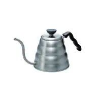 Bilde av Hario Buono, 1,2 l, Sølv, Sort, Rustfritt stål, Fenol, Manuell Kjøkkenapparater - Kaffe - Kaffekværner