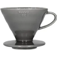 Bilde av Hario V60 Dripper 02 keramisk kaffefilter, grå N - A