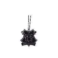 Bilde av Harry Potter Hogwarts Crest (Silver) Hanging Ornament 6cm - Fan-shop