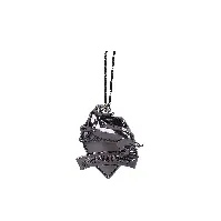 Bilde av Harry Potter Hufflepuff Crest (Silver) Hanging Ornament 6cm - Fan-shop
