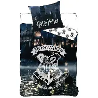Bilde av Harry Potter Sengetøy - 140x200 cm - 100% bomull - med Hogwarts Sengetøy , Barnesengetøy , Barne sengetøy 140x200 cm