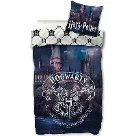 Bilde av Harry Potter sengetøy - 150x210 cm - Harry Potter - Hogwarts mystery - 2 i 1 design - 100% bomull Sengetøy ,  Enkelt sengetøy , Sengetøy 150x210 cm