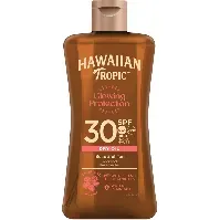 Bilde av Hawaiian Tropic Glowing Protection Dry Oil SPF30 100 ml Hudpleie - Solprodukter - Solkrem - Solbeskyttelse til kropp