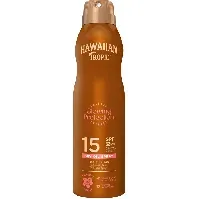 Bilde av Hawaiian Tropic Glowing Protection Dry Oil Spray SPF15 - 180 ml Hudpleie - Solprodukter - Solkrem - Solbeskyttelse til kropp