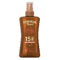 Bilde av Hawaiian Tropic Protective Dry Spray Oil SPF15 200ml Hudpleie - Solprodukter - Solkrem og solpleie - Kropp