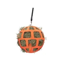Bilde av Hay Slowfeeder fun and flex 22 cm Orange Ball 1 st Kjæledyr - Hest - Tilbehør