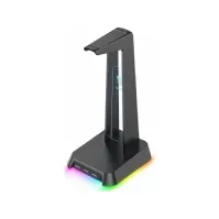 Bilde av Headphone stand with RGB backlight Onikuma ST2 black TV, Lyd & Bilde - Hodetelefoner & Mikrofoner