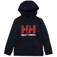 Bilde av Helly Hansen K HH Logo Hoodie Navy - Barneklær