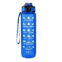 Bilde av Hollywood Motivational Bottle 1000ml - Blue - Accessories