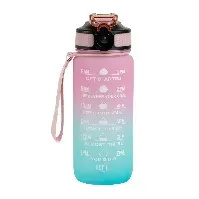 Bilde av Hollywood Motivational Bottle 600ml - Light Pink and Blue - Accessories