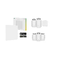 Bilde av Hombli - Energy Bundle with Smart IR Heatpanel 350w White + Smart Radiator Thermostat Starter kit (2pcs+BT Bridge) + Thermostat Expansion Pack (3pcs) - Elektronikk