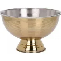Bilde av Home decoration. Bowl on a gold leg made of steel 39.5 cm N - A