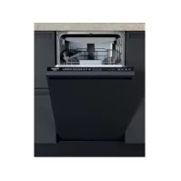 Bilde av Hotpoint HSIP 4O21 WFE, Fullstendig innebygget, Slimline (45 cm), Sort, Sort, Knapper, Berøringskontroll, 1,3 m Hvitevarer - Oppvaskemaskiner - Smal oppvaskmaskin (45 cm.)