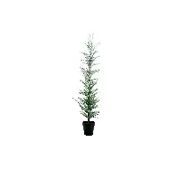 Bilde av House Doctor - Flocked Christmas Tree With LED Lights 160 cm - Nature (260250103/260250103) - Hjemme og kjøkken