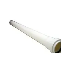 Bilde av Ht-Pp (Amax Pro) afløbsrør med muffe hvid Ø50 x 250 mm Rørlegger artikler - Rør og beslag - Trykkrør og beslag