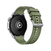 Bilde av Huawei Watch GT 4 - 46 mm - rustfritt stål - smartklokke med stropp - composite - håndleddstørrelse: 140-210 mm - display 1.43 - NFC, Bluetooth - 48 g - grønn Sport & Trening - Pulsklokker og Smartklokker - Smartklokker