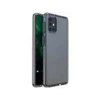 Bilde av Hurtel Spring Case cover gel cover with colored frame for Samsung Galaxy M51 black Tele & GPS - Mobilt tilbehør - Deksler og vesker