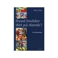 Bilde av Hvad hedder det på dansk? | Birgit Olsen | Språk: Dansk Bøker - Ordbøker