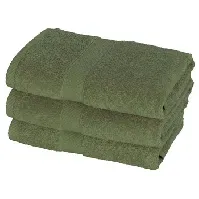 Bilde av Håndkle - Grønn - Egeria - 50x100 cm Håndklær