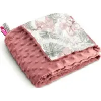 Bilde av Håndkle Sensillo Minky teppe 75x100 retro rosa Sensillo håndkle Barn & Bolig - Sove tid - Babyteppe